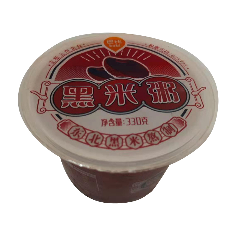 中饮巴比黑米粥330g 单位:杯规格:330g 满赠 ￥***